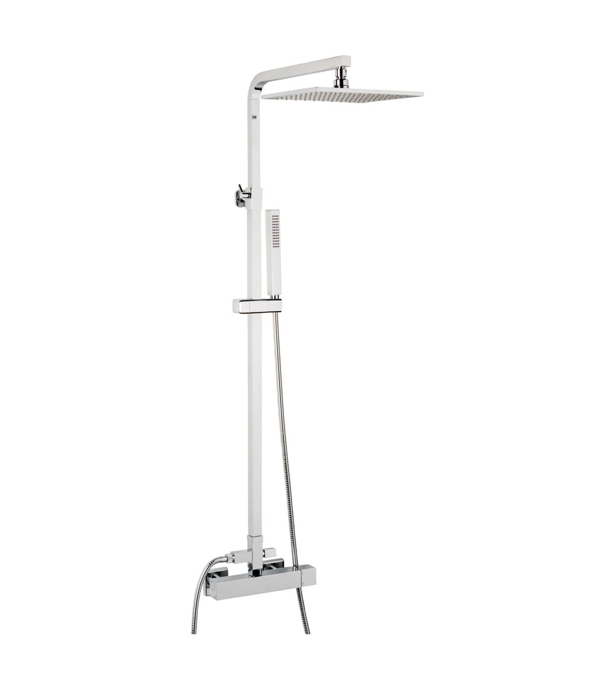 Dušisüsteem segistiga Emmevi Gea 2600250, kroom, varreta käepide