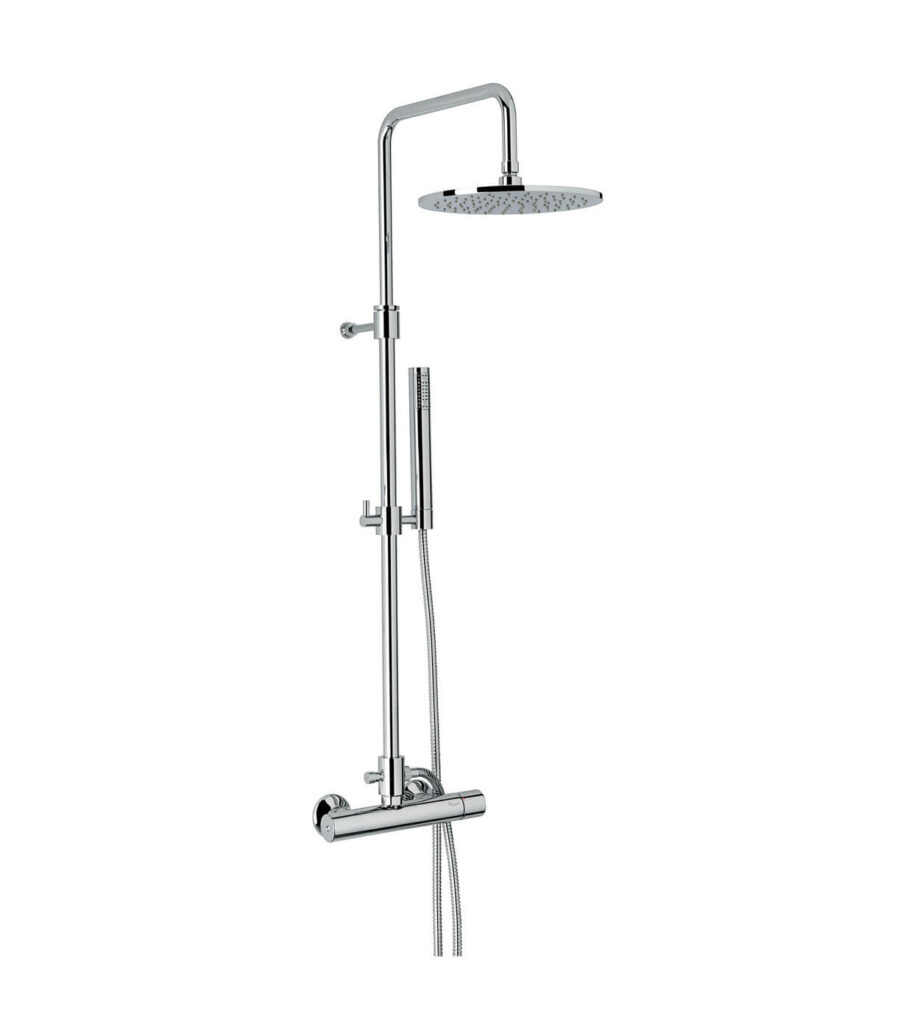 Dušisüsteem segistiga Emmevi Minù 8300284, kroom, standardne käepide