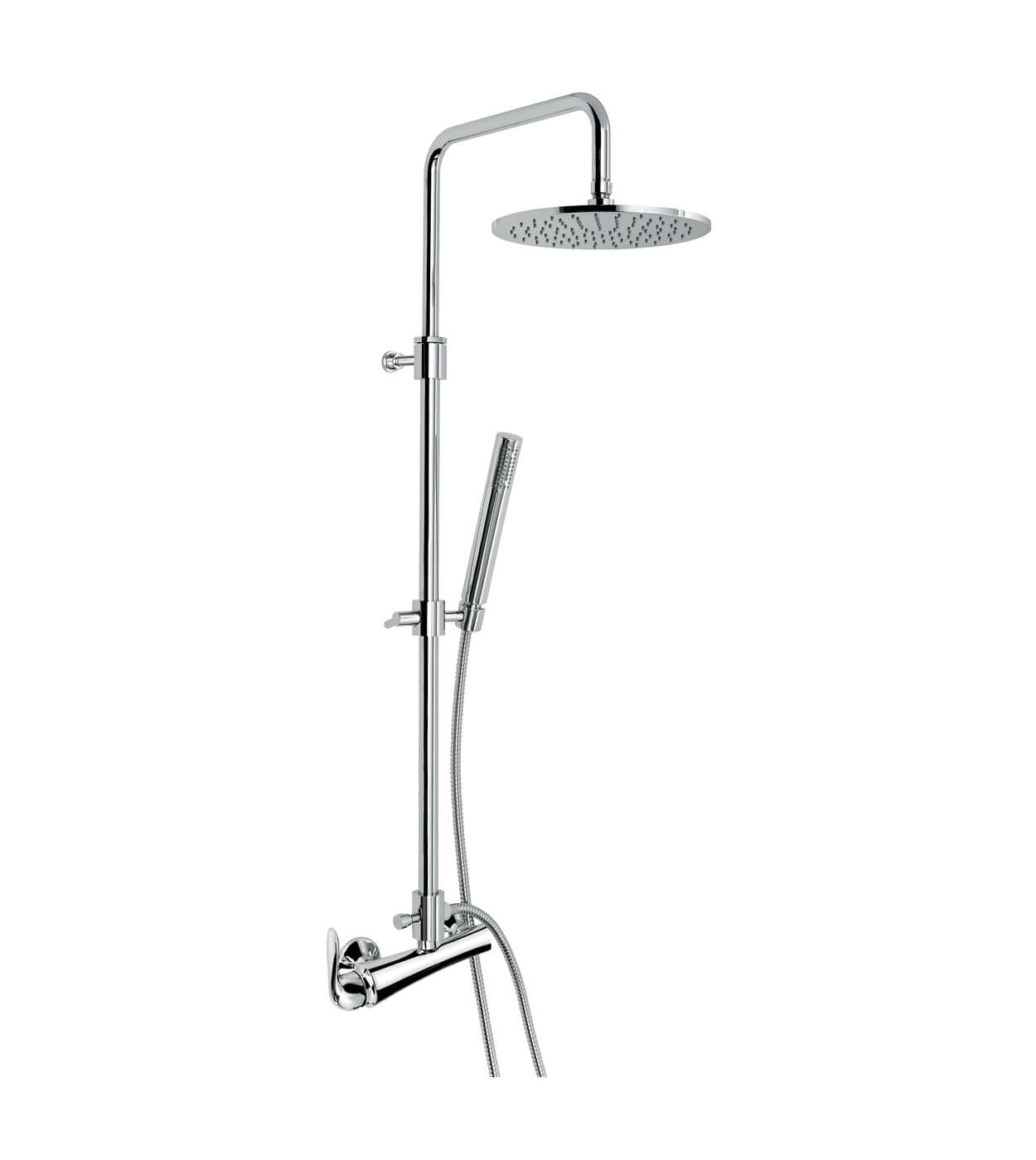 Dušisüsteem segistiga Emmevi Neco 9100284, kroom