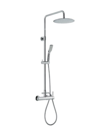 Dušisüsteem segistiga Emmevi Piper 450586, kroom