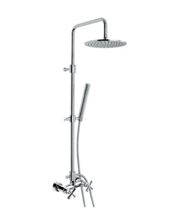 Dušisüsteem segistiga Emmevi Spirit New 3100284, kroom