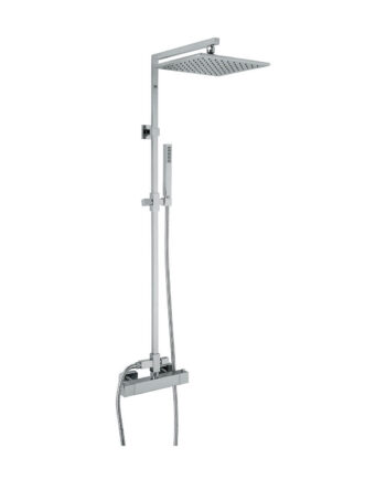 Dušisüsteem termostaatsegistiga Emmevi Gea 2630547, kroom