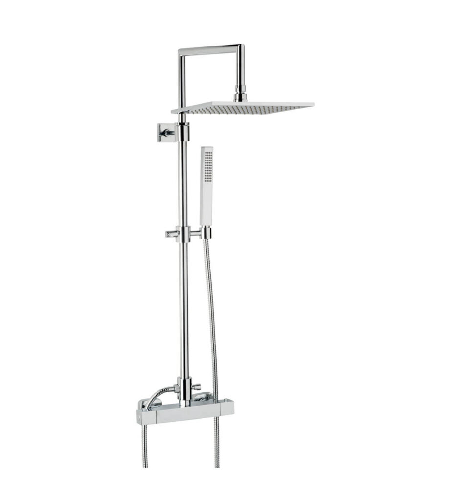 Dušisüsteem termostaatsegistiga Emmevi Gea 2630595, kroom