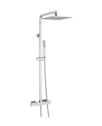 Dušisüsteem termostaatsegistiga Emmevi Gea 2630750, kroom