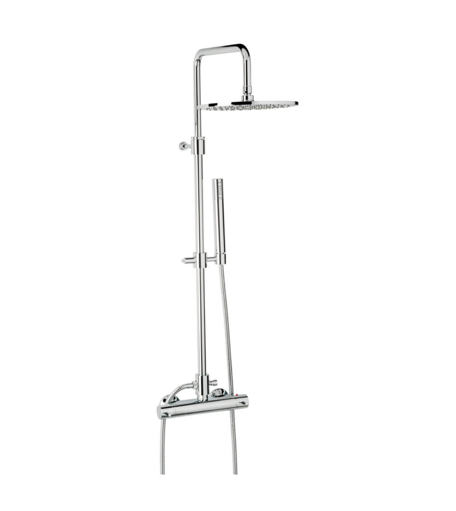 Dušisüsteem termostaatsegistiga Emmevi Piper 4530084, kroom