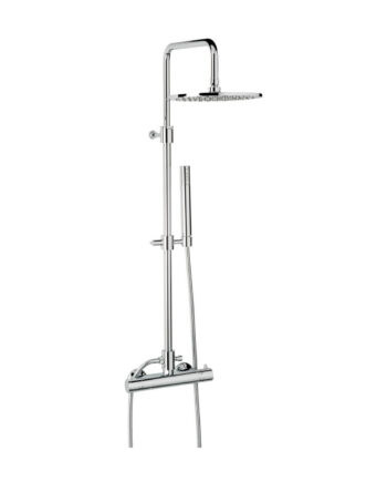Dušisüsteem termostaatsegistiga Emmevi Piper 4530584, kroom