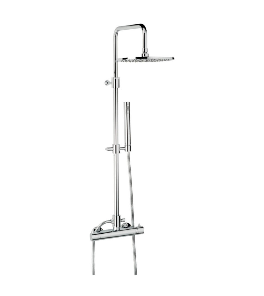 Dušisüsteem termostaatsegistiga Emmevi Piper 4530584, kroom