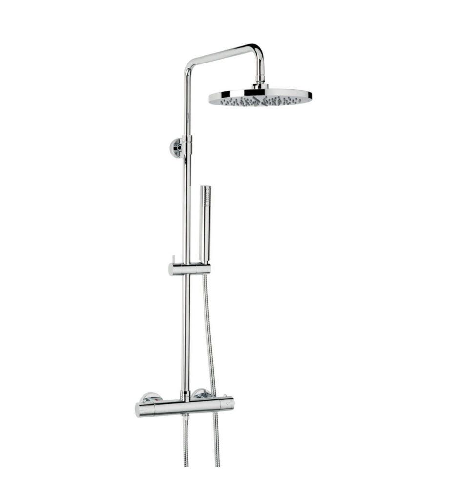 Dušisüsteem termostaatsegistiga Emmevi Piper 4530714, kroom