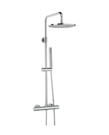 Dušisüsteem termostaatsegistiga Emmevi Piper 4530715, kroom