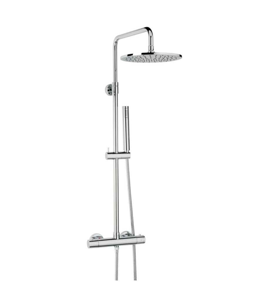 Dušisüsteem termostaatsegistiga Emmevi Piper 4530715, kroom