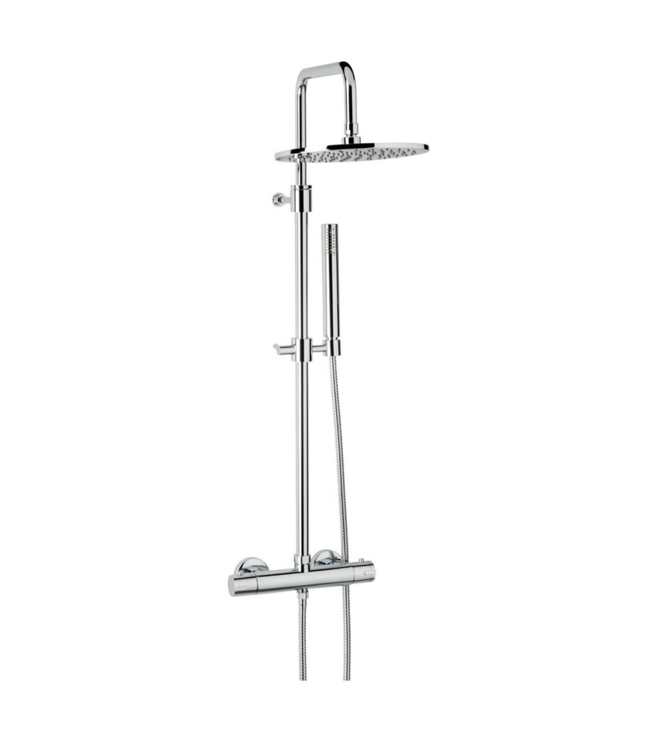 Dušisüsteem termostaatsegistiga Emmevi Piper 4530784, kroom