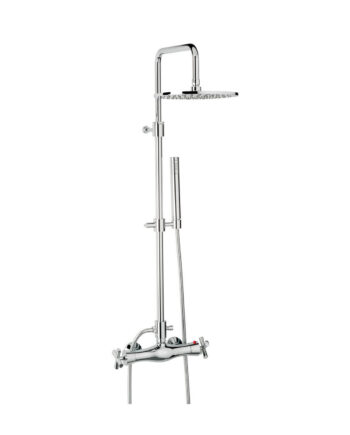 Dušisüsteem termostaatsegistiga Emmevi Spirit New 3130584, kroom