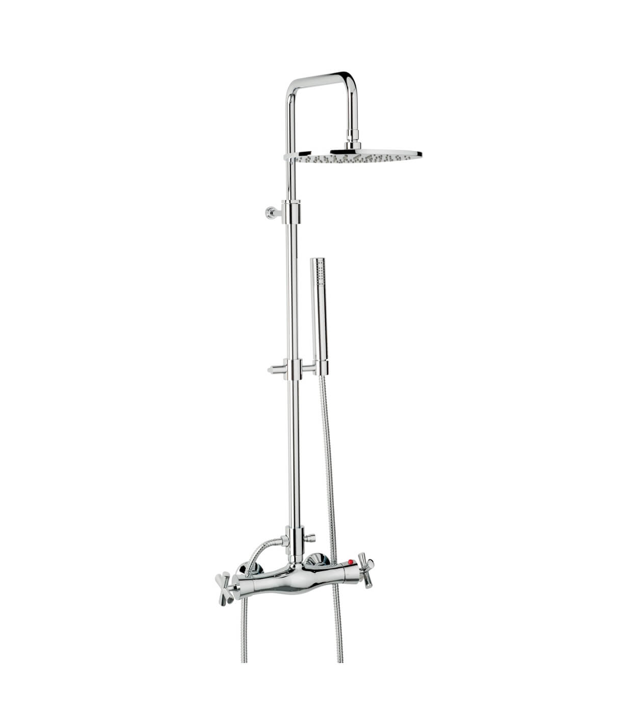 Dušisüsteem termostaatsegistiga Emmevi Spirit New 3130584, kroom