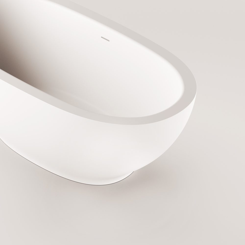 Eraldiseisev kivivann PAA DOLCE 180x90 – vaade 3