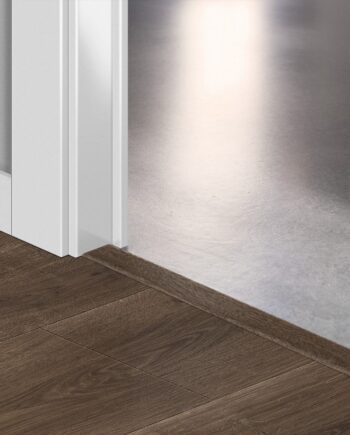Incizo 5in1 üleminekuliist Quick-Step Brushed Oak Brown laminaadile, 13x48x2150 mm