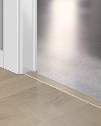 Incizo 5in1 üleminekuliist Quick-Step Cotton Oak Beige LVT vinüülparketile (Alpha), 8x45x2000 mm