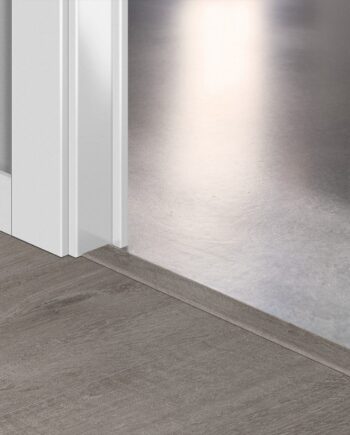 Incizo 5in1 üleminekuliist Quick-Step Cotton Oak Cozy Grey LVT vinüülparketile (Alpha), 8x45x2000 mm