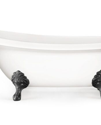 Jalgadega kivivann PAA VICTORIA 170x83 cm, Graphite jalad