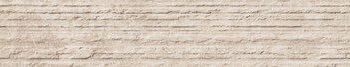 Kivimustriga keraamiline dekoorliist ABK Era Groove Taupe, 5x120 cm, 8,5 mm, reljeefne, matt
