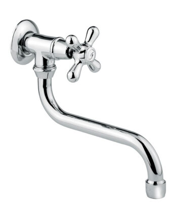 Köögikraan Emmevi Decò Classic 12006S, pöörleva tilaga, kroom