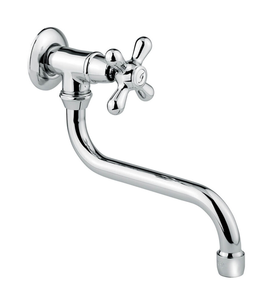 Köögikraan Emmevi Decò Classic 12006S, pöörleva tilaga, kroom