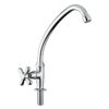Köögikraan Emmevi Decò Classic 12060, pöörleva tilaga, kroom, standardne käepide Köögikraan Emmevi Decò Classic 12060, pöörleva tilaga, kroom, standardne käepide