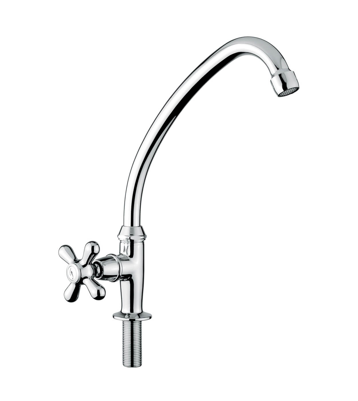 Köögikraan Emmevi Decò Classic 12060, pöörleva tilaga, kroom, standardne käepide
