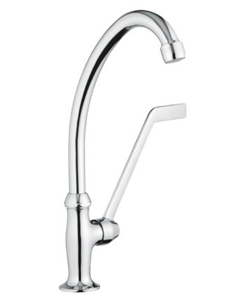 Köögikraan Emmevi Decò Classic 12060, pöörleva tilaga, kroom, pikk käepide