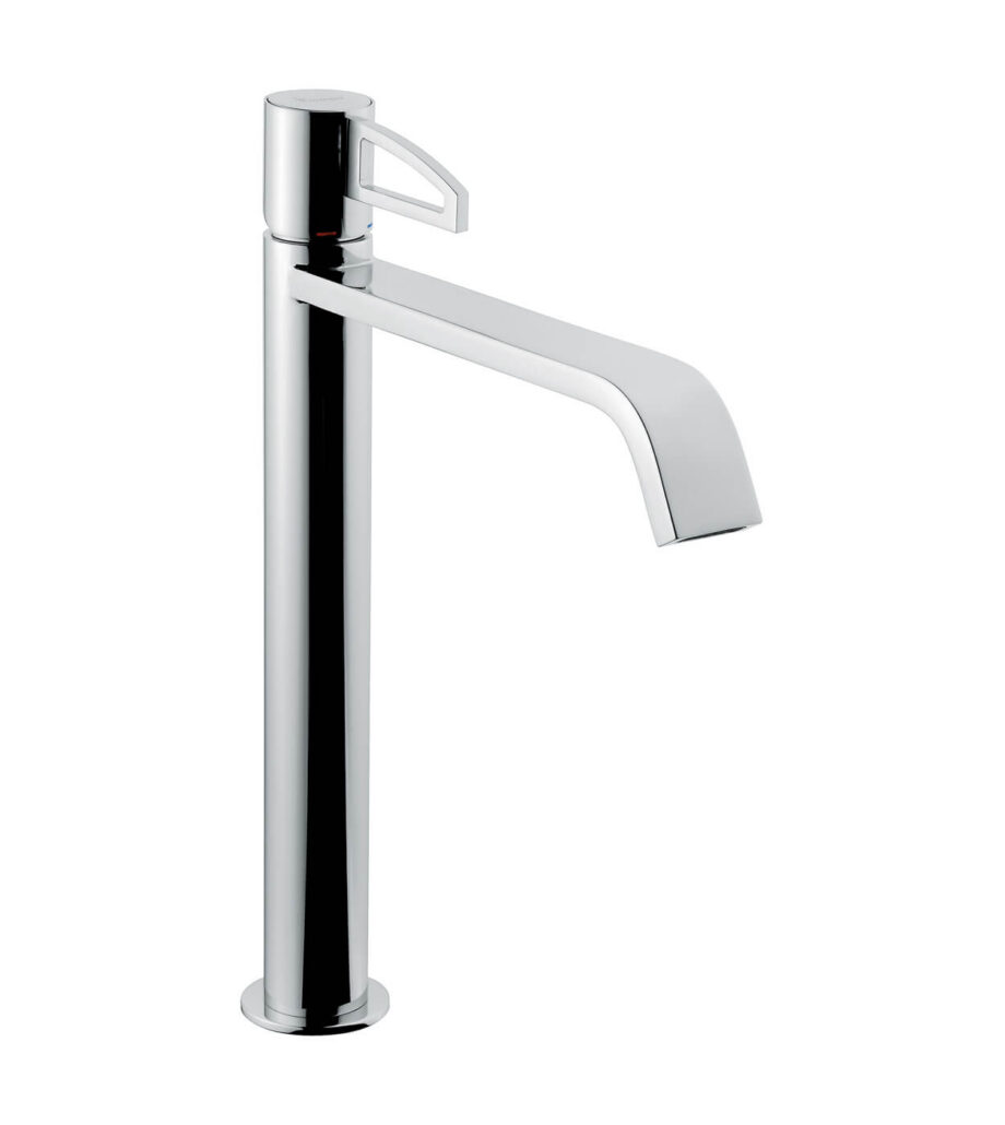 Kõrge valamusegisti Emmevi Minù 83006, click-clack klapiga, kroom, auguga käepide Kõrge valamusegisti Emmevi Minù 83006, click-clack klapiga, kroom, auguga käepide