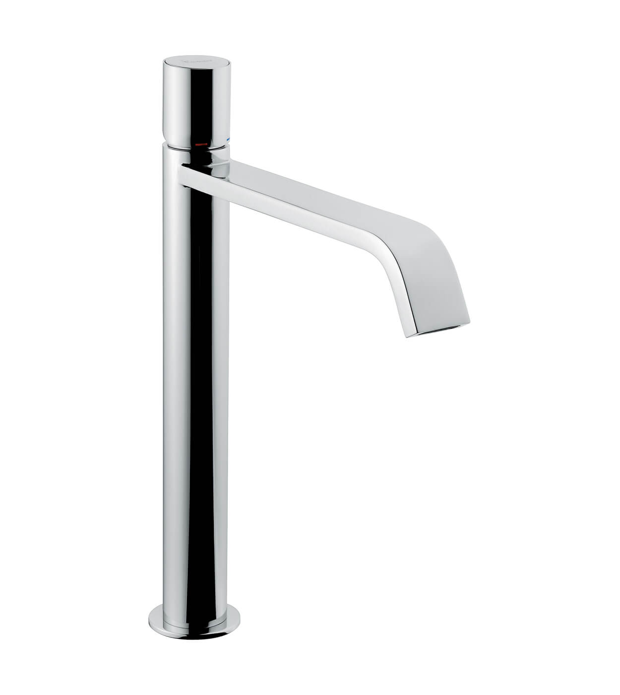 Kõrge valamusegisti Emmevi Minù 83006, click-clack klapiga, kroom, standardne käepide