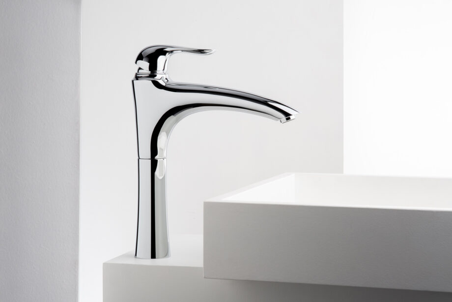 Kõrge valamusegisti Emmevi Neco 91006, click-clack klapiga, kroom Kõrge valamusegisti Emmevi Neco 91006, click-clack klapiga, kroom