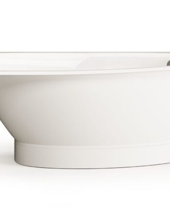 Nurgavann PAA TRE 170 D 170x100 cm, parempoolne, kivimass