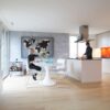 Parkett Bauwerk Cleverpark 1250 tamm Crema 14 B-Protect harjatud – interjöör