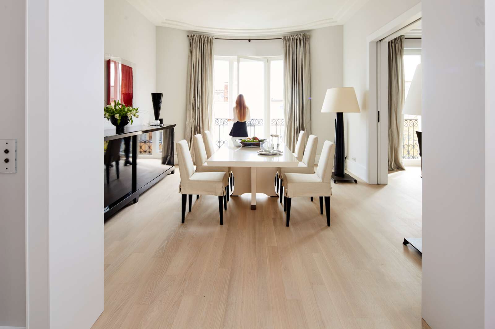 Parkett Bauwerk Cleverpark 1250 Silente tamm Farina 14 matt lakk lihvitud – interjöör