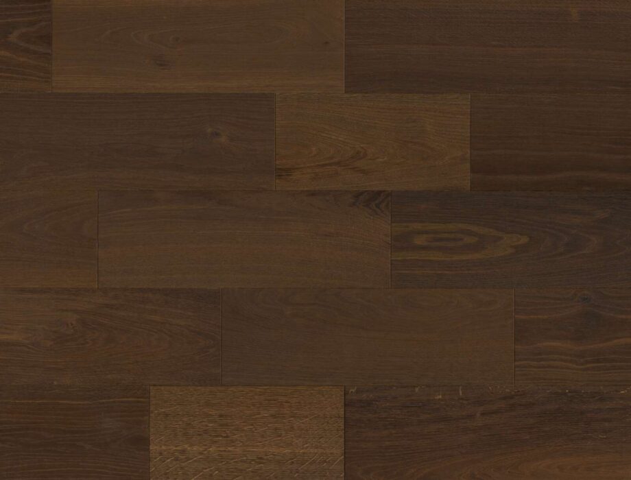 Parkett Bauwerk Formpark Mini 570 suitsutatud tamm 14 õlitatud – laua vaade
