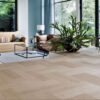 Parkett Bauwerk Formpark Quadrato tamm Crema 14 B-Protect lihvitud – interjöör