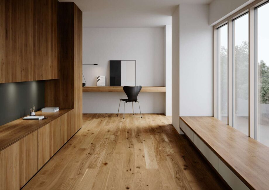 Parkett Bauwerk Trendpark 1390 tamm natuur 46 õlitatud harjatud – vaade 3