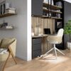 Parkett Tarkett, Grace, Tamm White Canvas (valge) TreS, 3-lip, harjatud, Proteco ExtraMatt matt lakk – vaade 5 Parkett Tarkett, Grace, Tamm White Canvas (valge) TreS, 3-lip, harjatud, Proteco ExtraMatt matt lakk – vaade 5