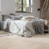 Parkett Tarkett, Shade, Tamm Cotton White (valge) TreS, 3-lip, peits ja Proteco Natura matt lakk – vaade 3 Parkett Tarkett, Shade, Tamm Cotton White (valge) TreS, 3-lip, peits ja Proteco Natura matt lakk – vaade 3