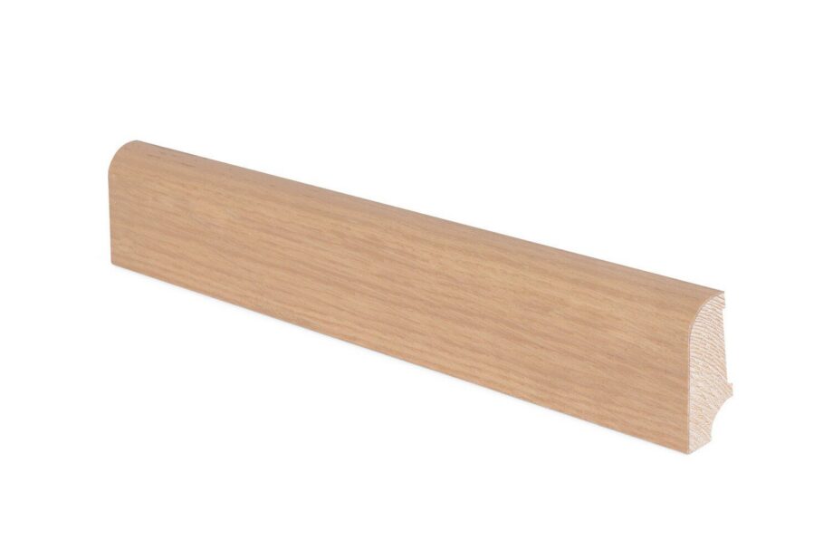 Põrandaliist Thede & Witte Standard, tamm, toorpuidu ilmega, 21,5 x 45 x 2400 mm