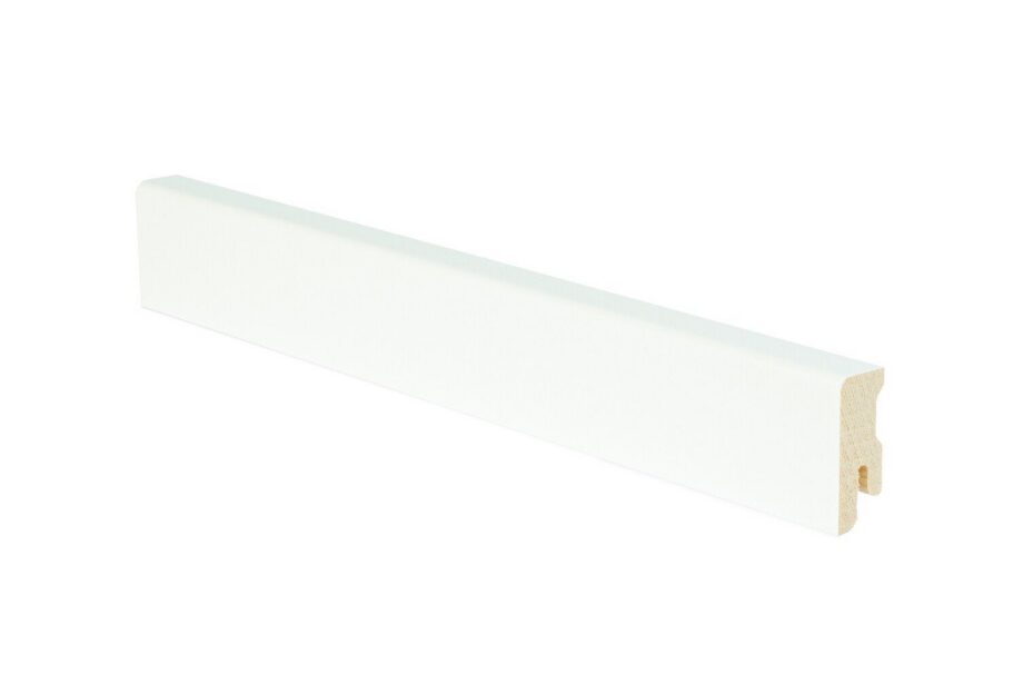 Põrandaliist Thede & Witte valge, tugev foolium