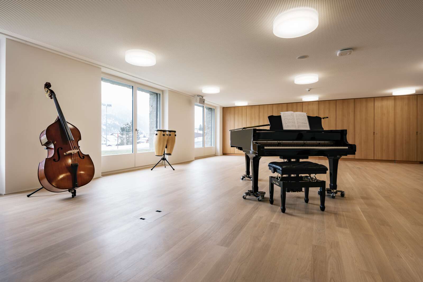 Puitparkett Bauwerk Cleverpark 1250 tamm Crema 14 B-Protect lihvitud – interjöör 2