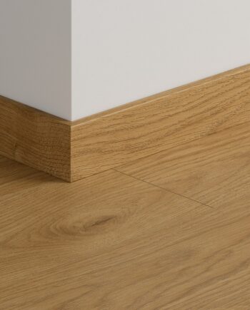 Põrandaliist tamm Quick-Step White Oak Light laminaadile, MDF, 12x58x2400 mm