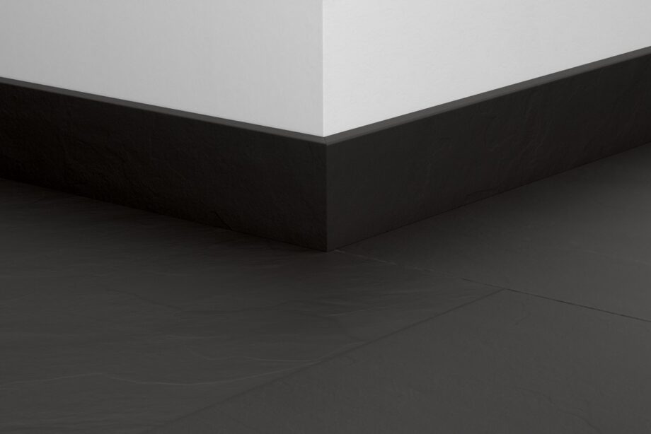 Sokliliist Quick-Step Black Slate laminaadile, MDF, 12x58x2400 mm