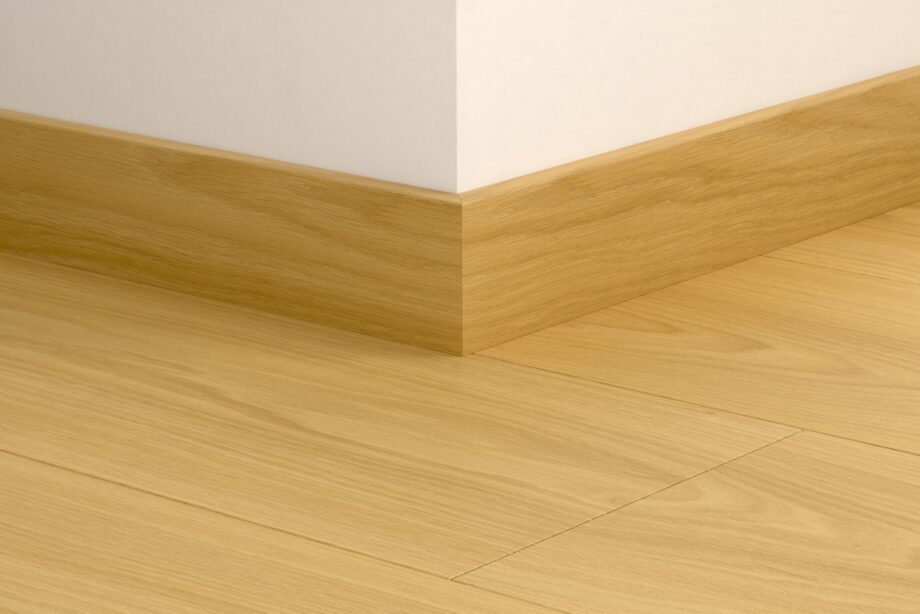Põrandaliist tamm Quick-Step Biscuit Brown Oak laminaadile, MDF, 12x58x2400 mm