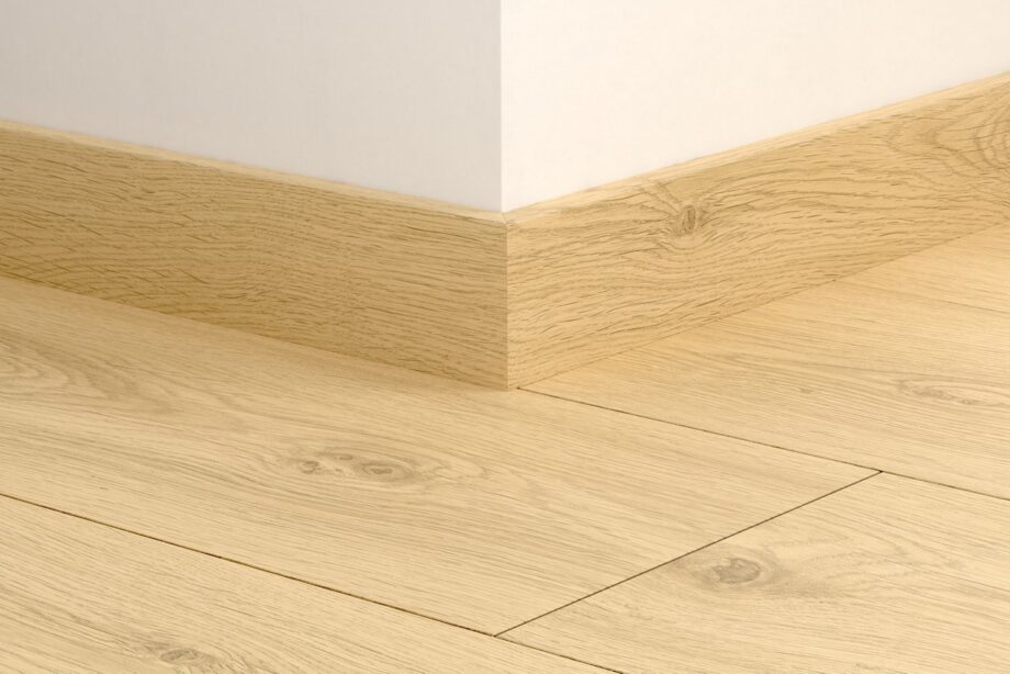 Põrandaliist tamm Quick-Step Desert Greige Oak laminaadile, MDF, 12x58x2400 mm