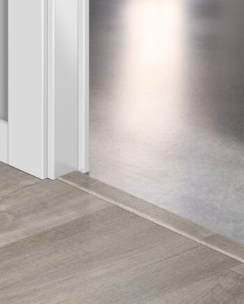 Incizo 5in1 üleminekuliist Quick-Step Canyon Oak Grey With Saw Cuts LVT vinüülparketile (Alpha), 8x45x2000 mm