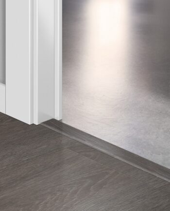 Incizo 5in1 üleminekuliist Quick-Step Silk Oak Dark Grey LVT vinüülparketile (Alpha), 8x45x2000 mm