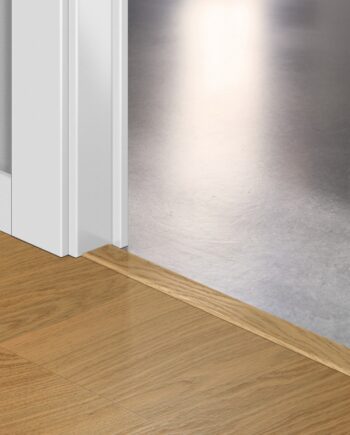 Incizo 5in1 üleminekuliist Quick-Step Pure Oak Honey LVT vinüülparketile (Alpha), 8x45x2000 mm