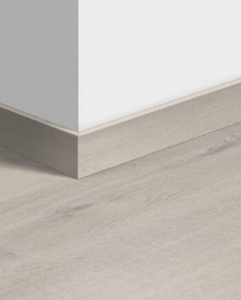 Põrandaliist tamm Quick-Step Cotton Oak White Blush LVT vinüülparketile, veekindel, 12x58x2400 mm